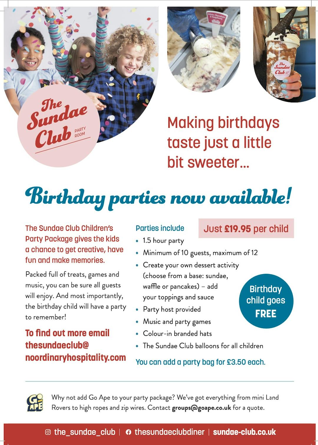 The Sundae Club Party Room - image 1