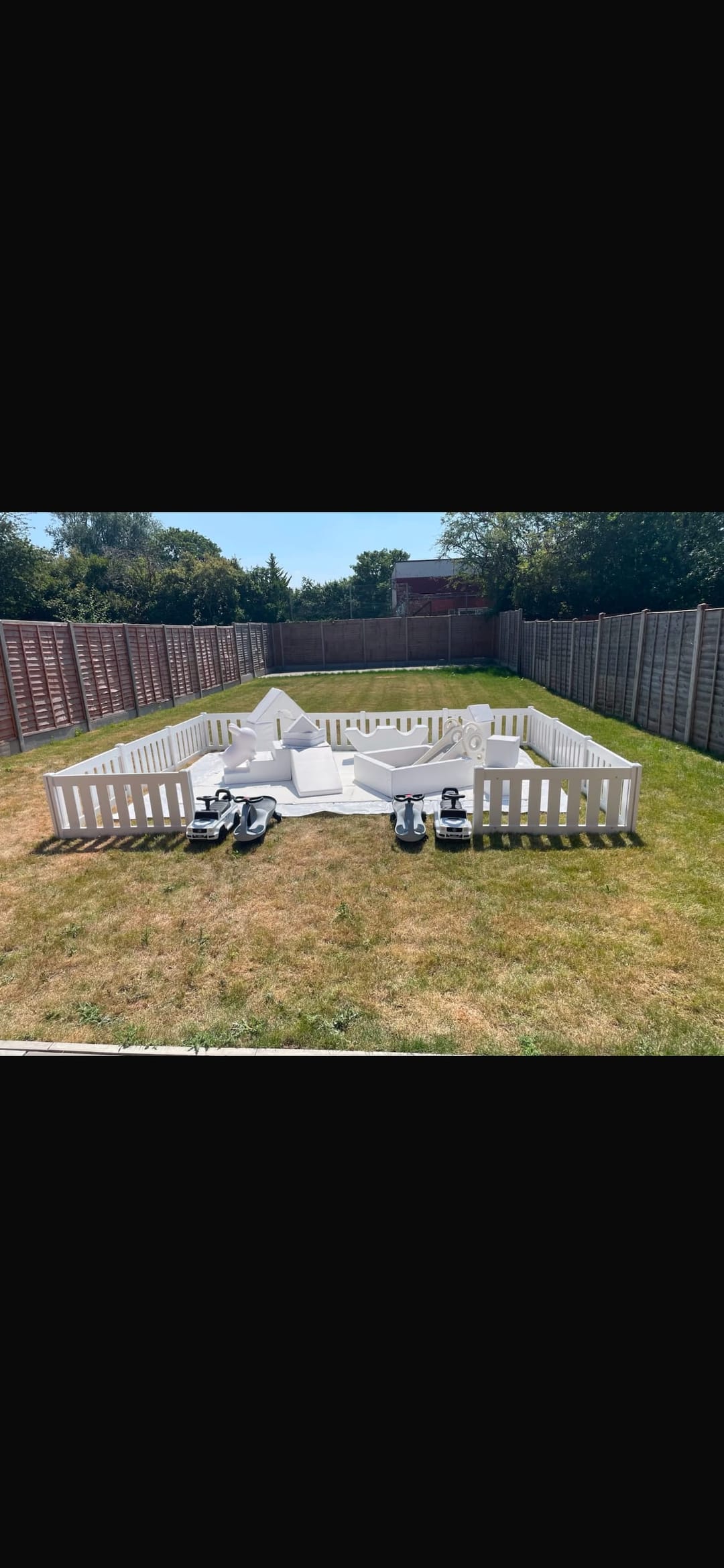 Glow & Gather | White Bouncy Castle Hire - image 2