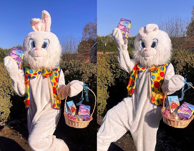 Easter Bunny Doorstep Visits
