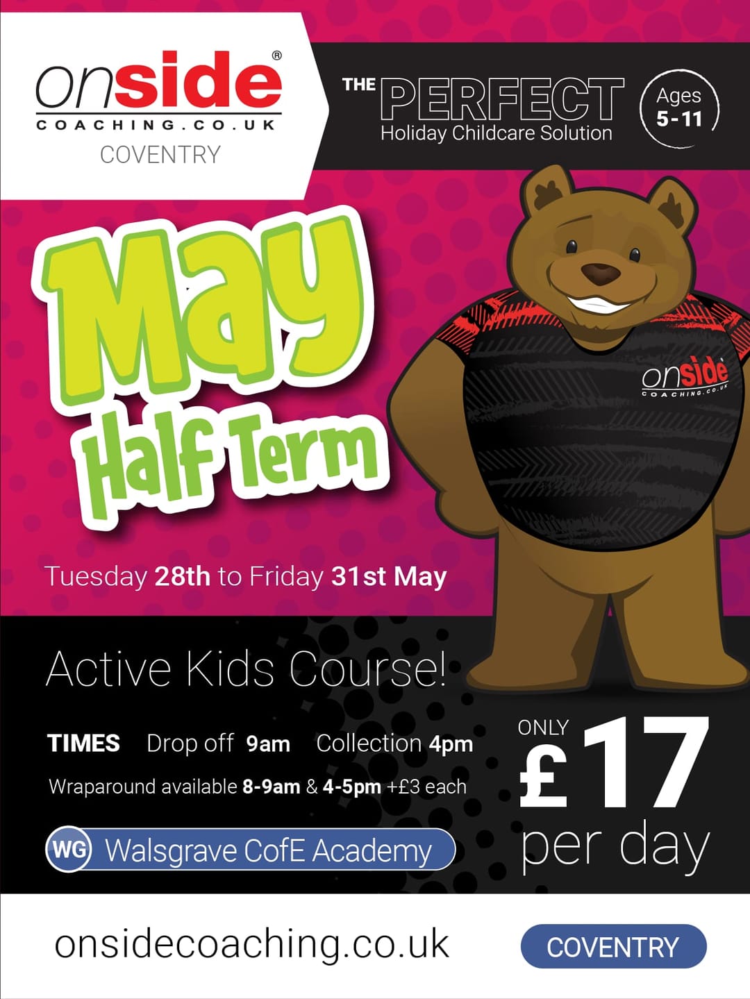 Onside Coaching Holiday Club | Walsgrave - image 2