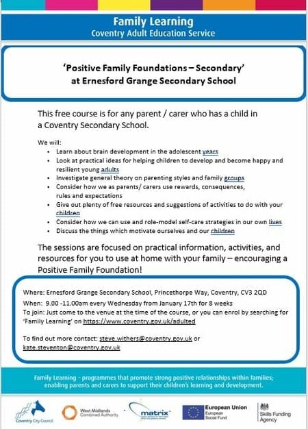 Positive Family Foundations Course | Radford - image 1
