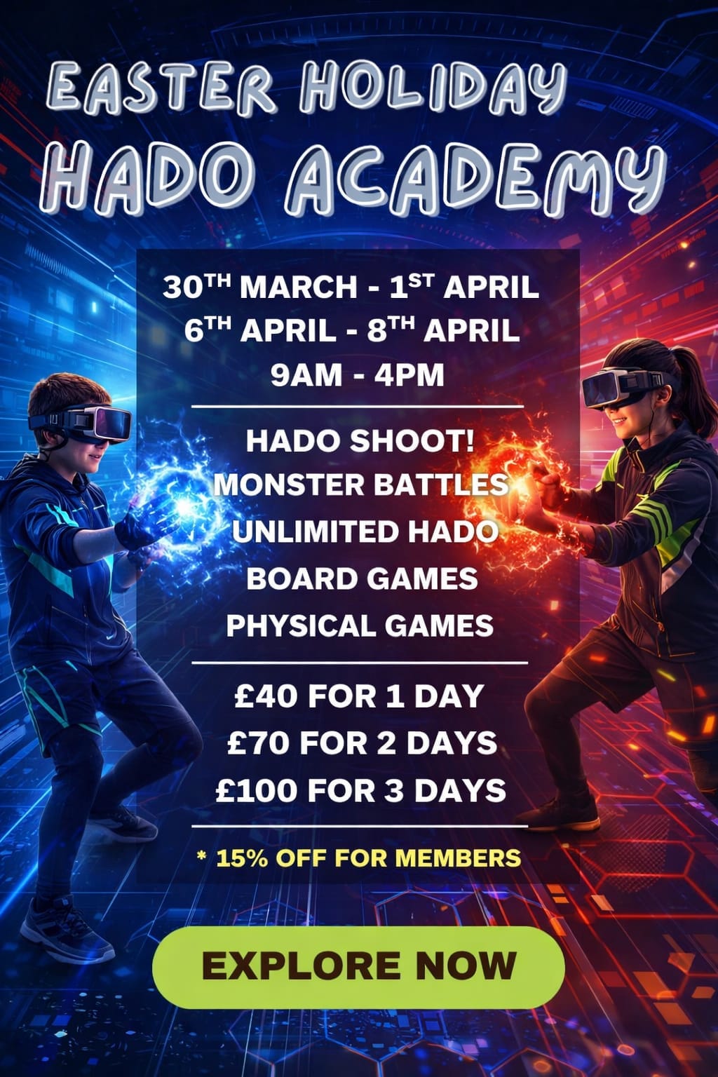 HADO Academy | Holiday Club - image 3