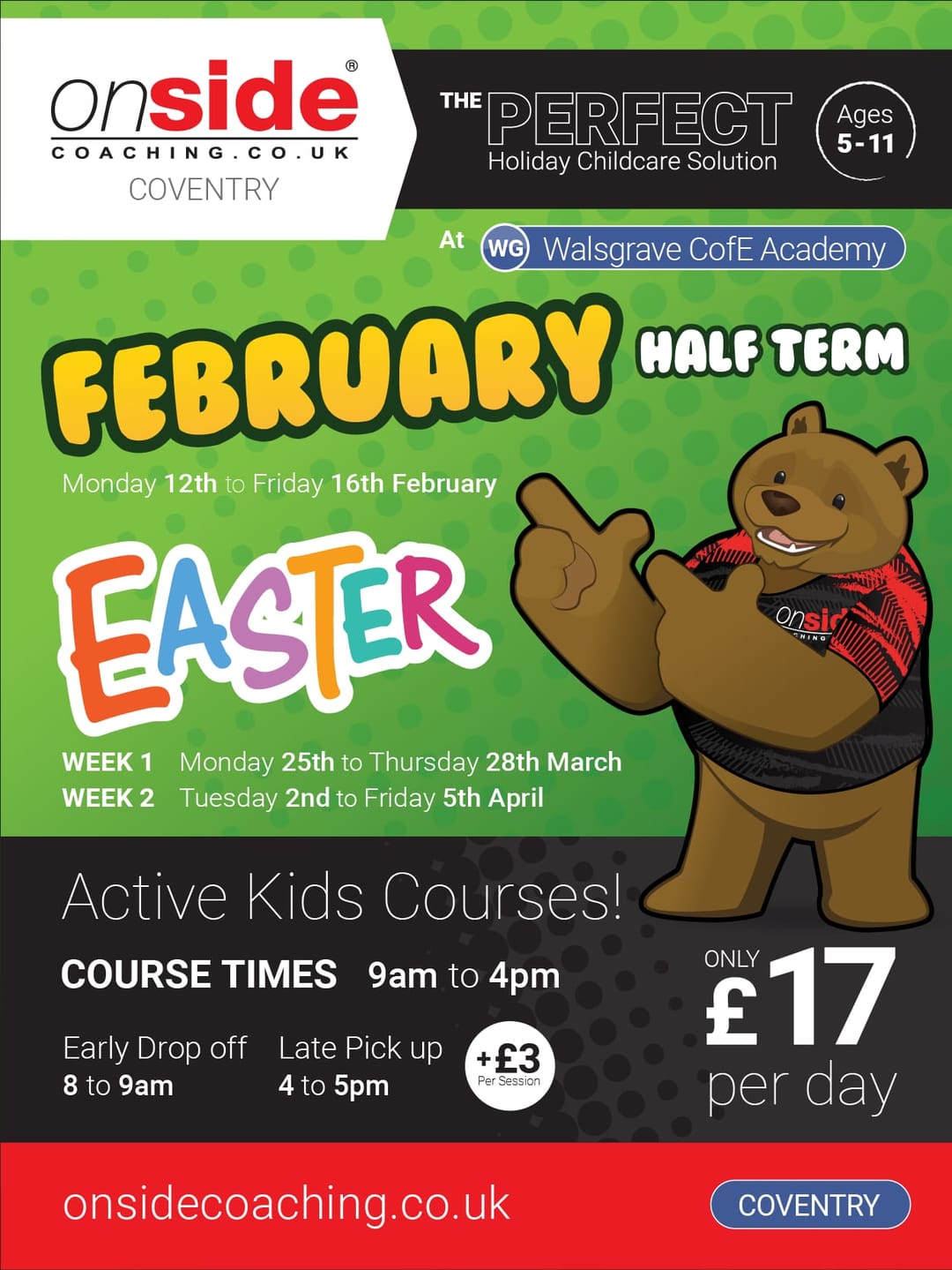 Onside Coaching Holiday Club | Walsgrave - image 4
