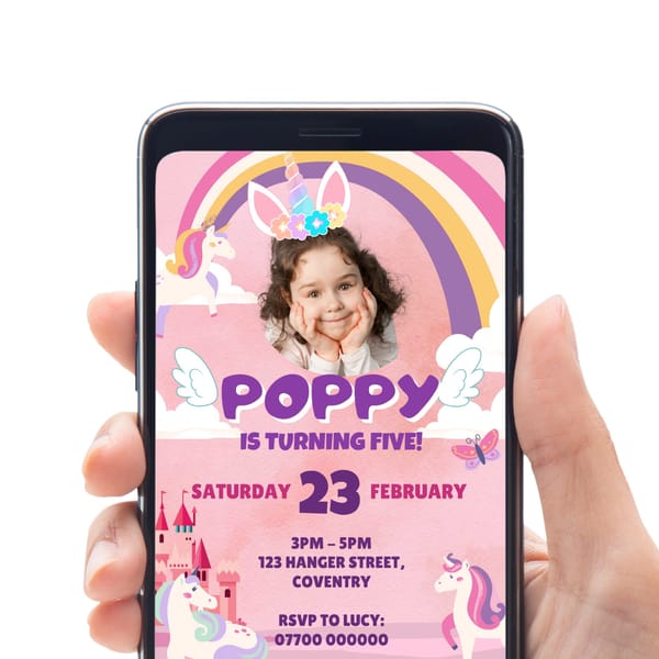 Kids Party Invitations - Designed for YOU!