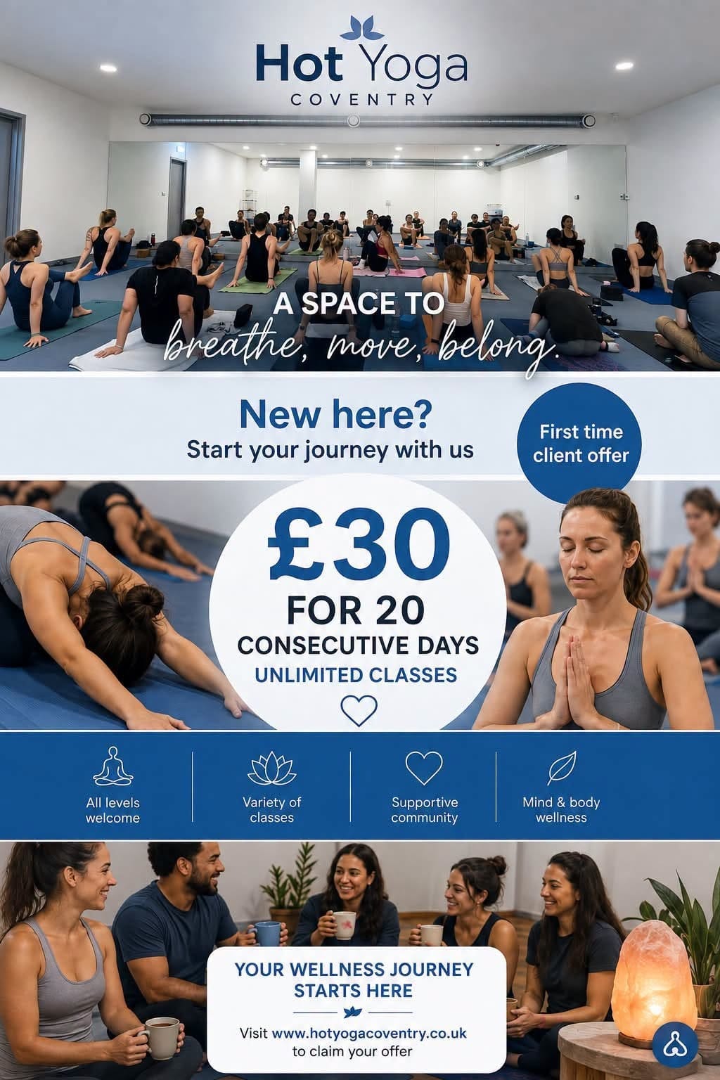 Pregnancy Yoga and Sound Bath | City Centre - image 1