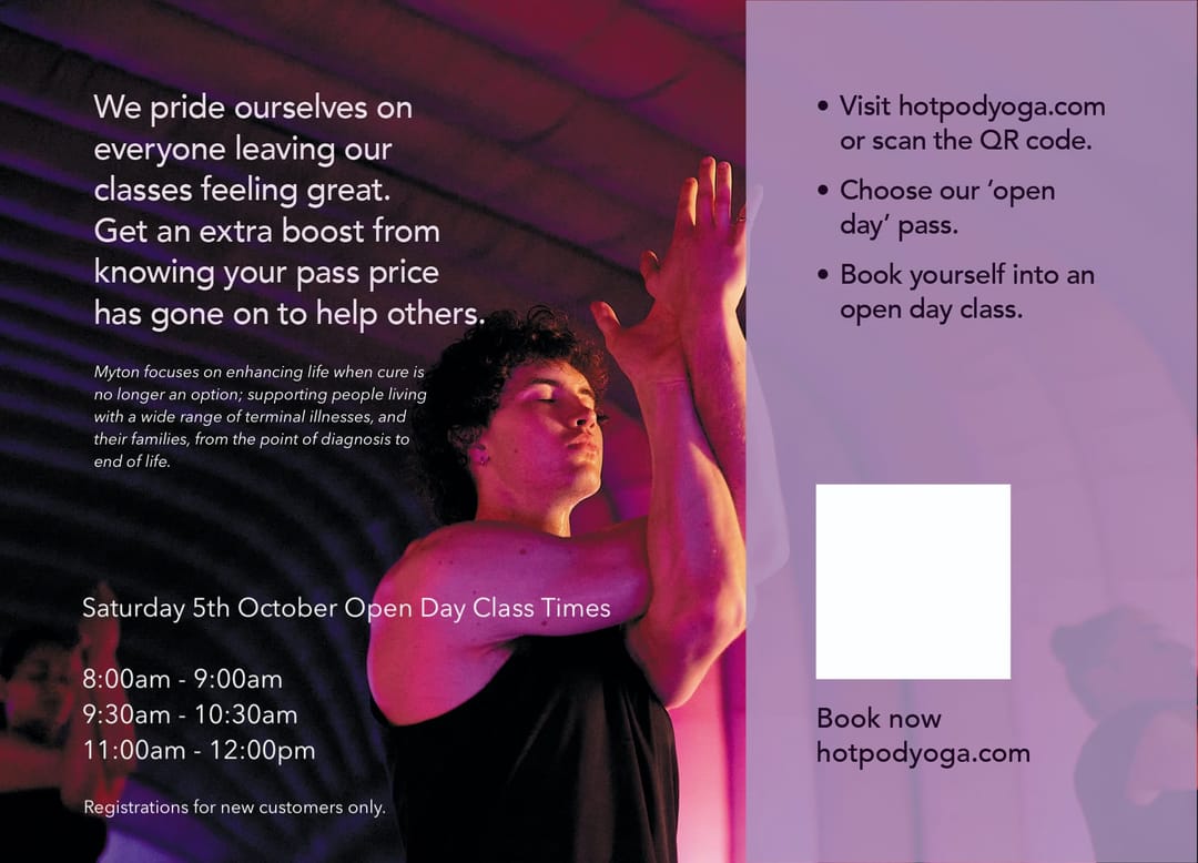 Charity Open Day | Hotpod Yoga Coventry - image 2