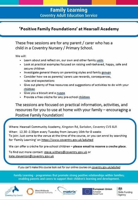 Positive Family Foundations Course | City Centre - image 1