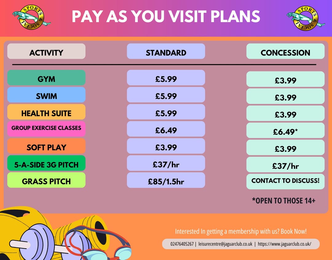 Fitness Classes at Jaguar Sports & Social Club | Allesley - image 1