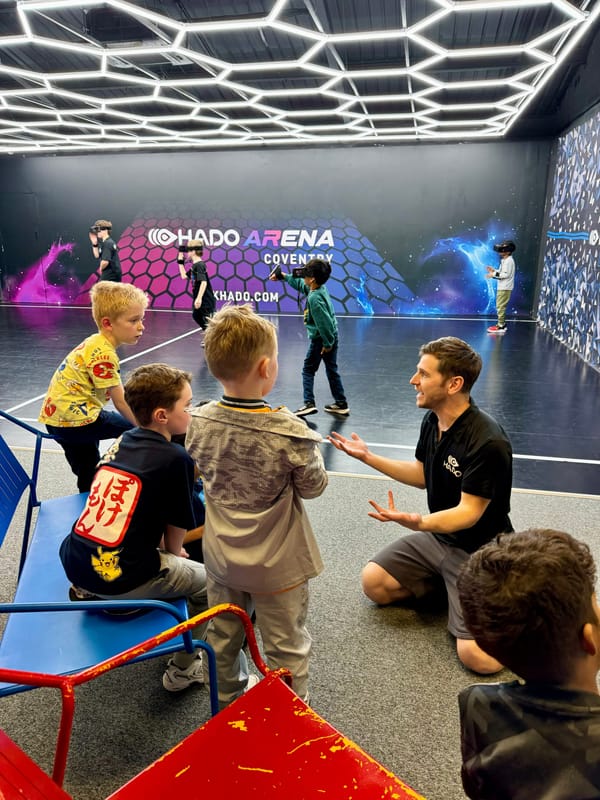 HADO Arena Coventry | AR Sports Parties
