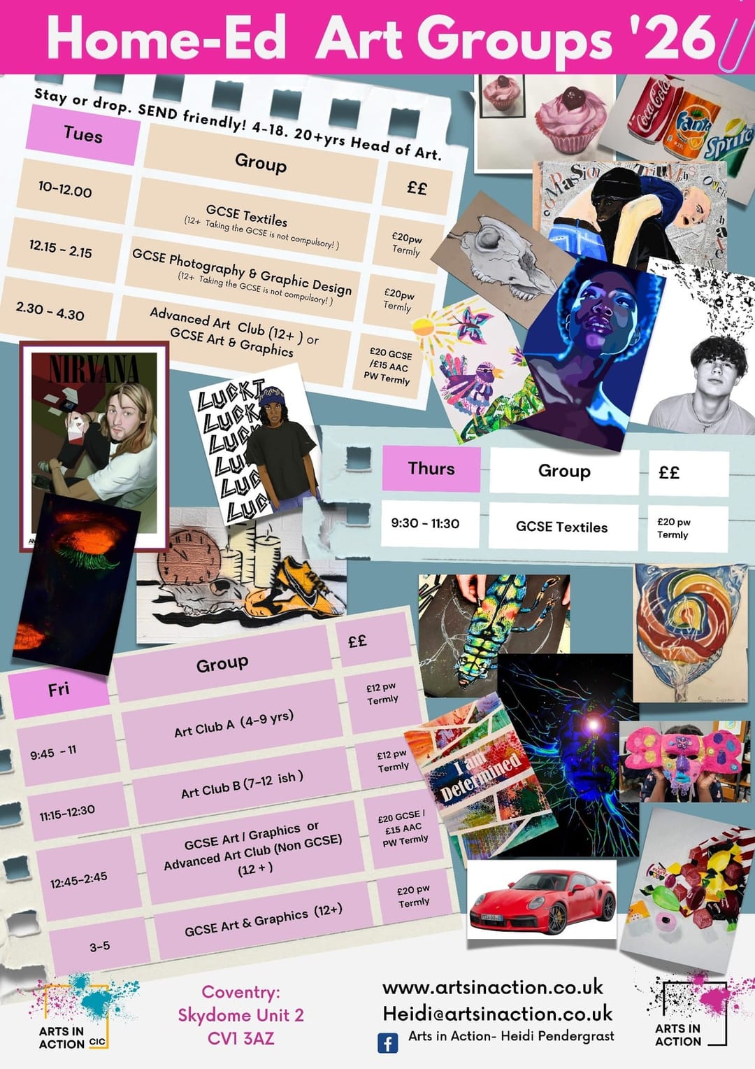 Arts in Action | Home Education Art Classes - image 2