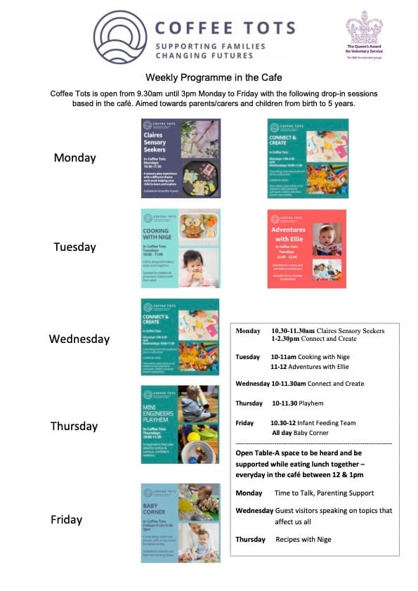 Coffee Tots Weekday Sessions | City Centre - image 1