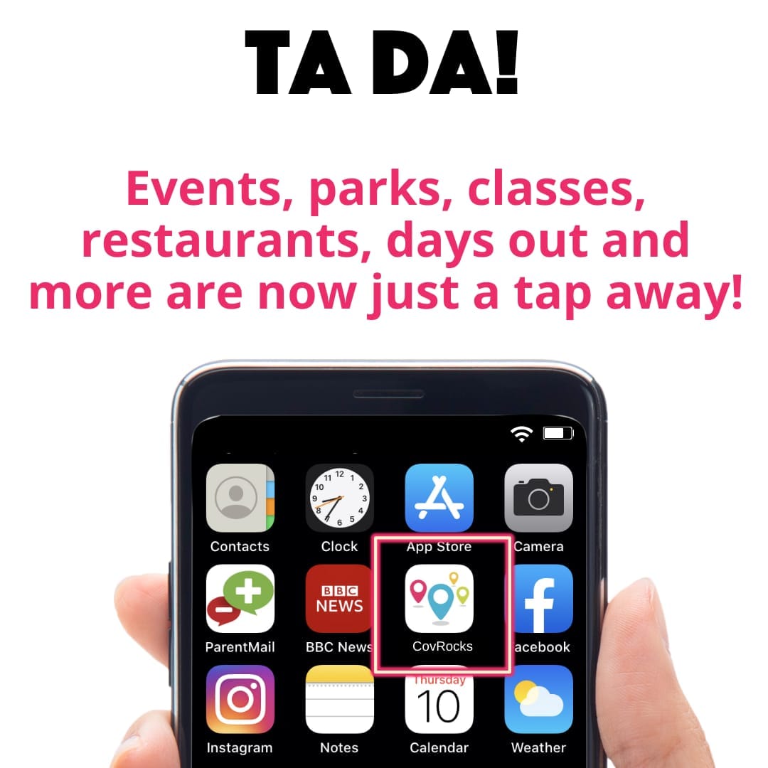 Add Coventry Rocks to your Home Screen