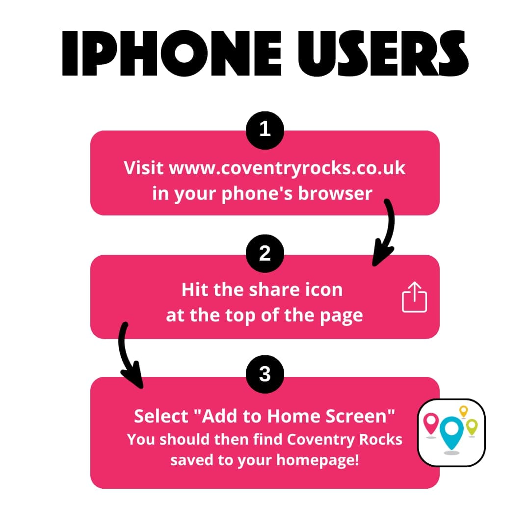 Add Coventry Rocks to your Home Screen - image 1