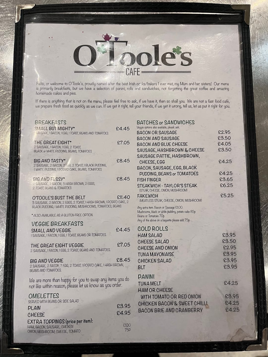 O’Tooles’ Café | Earlsdon - image 1