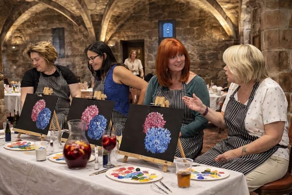 Pimm's & Paint at Tales of Tea | City Centre