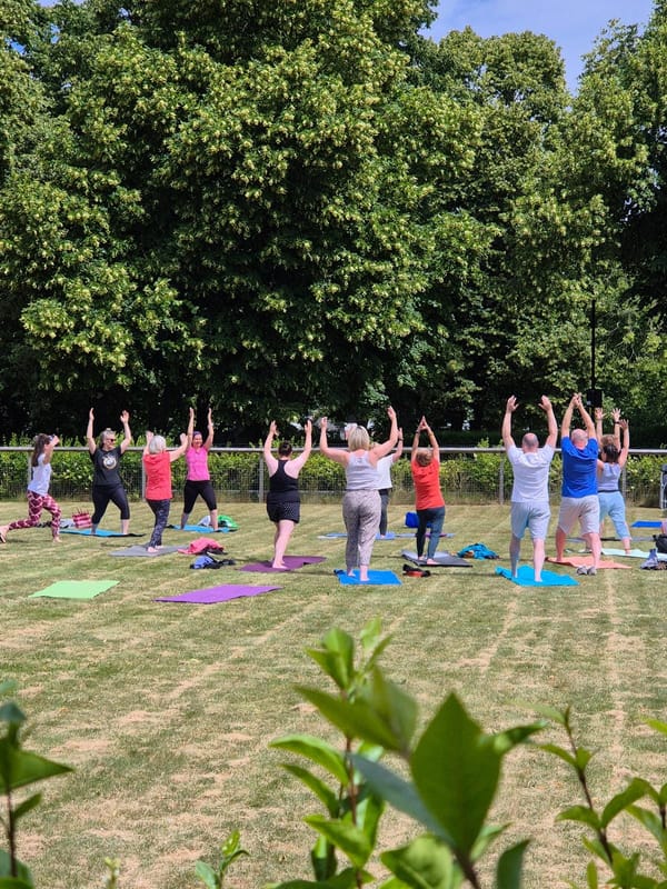Outdoor Yoga in Spencer Park | Earlsdon