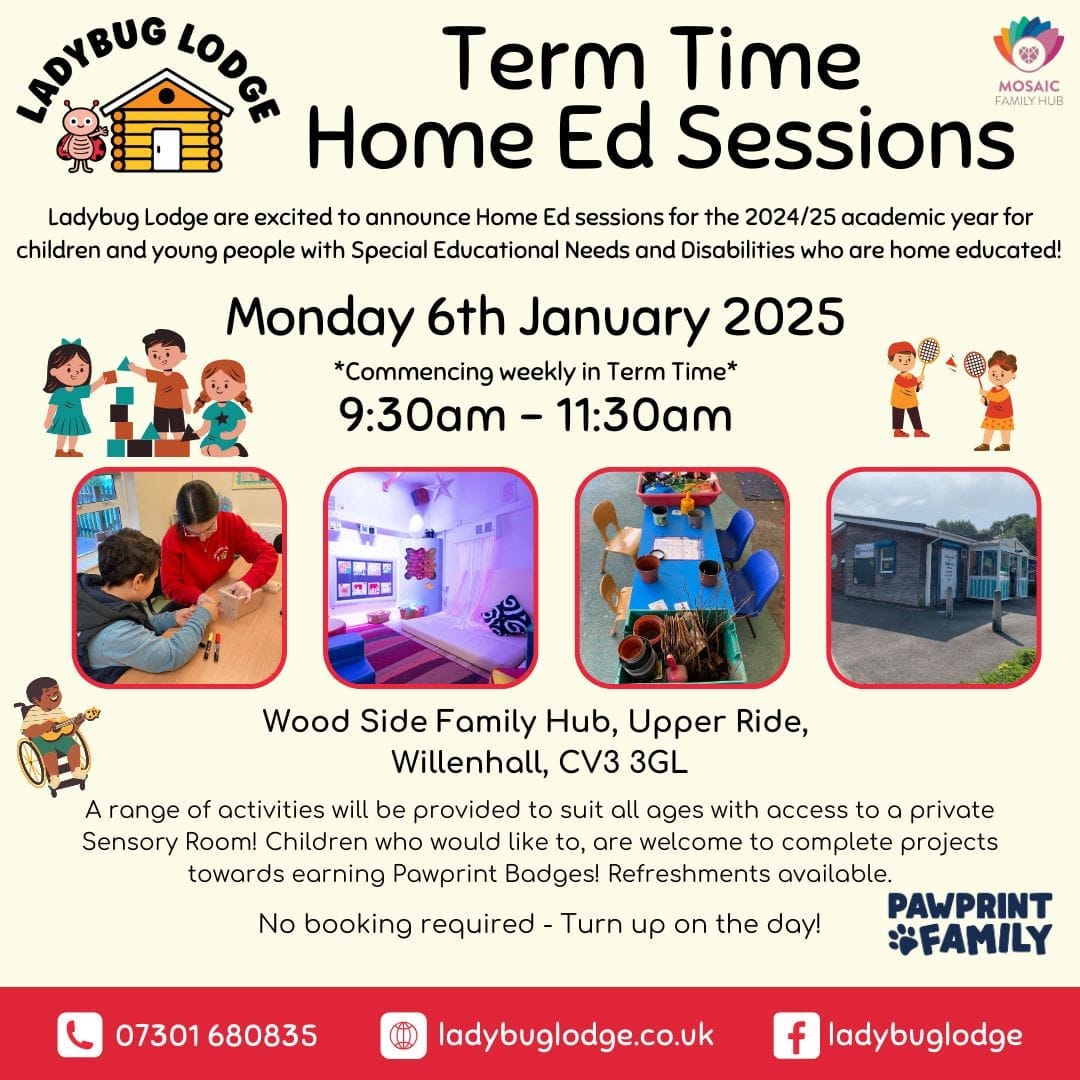 SEND Home Ed Group | Wood Side Family Hub Willenhall - image 2
