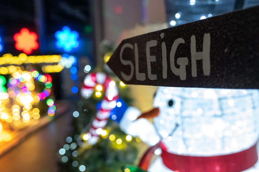 Visit Santa! Vintage Sleigh Ride - image 7
