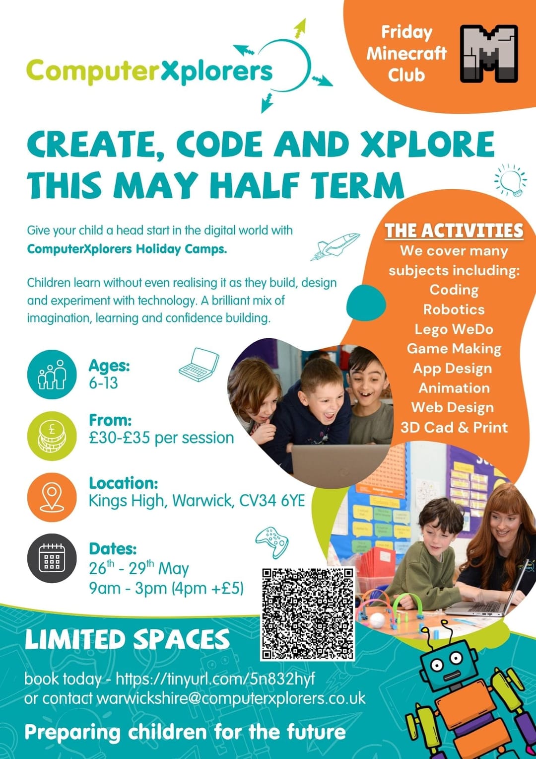 Computer Xplorers | Coding & STEM Holiday Camps - image 33