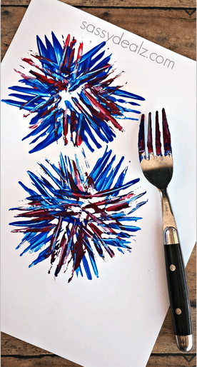 Fireworks Themed Crafts for Kids - image 1